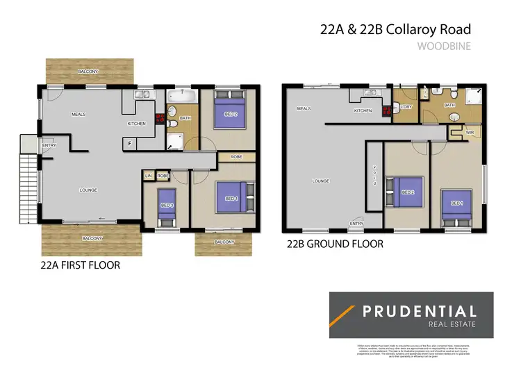 Floorplan of Homely house listing, 22 Collaroy Road, Woodbine NSW 2560