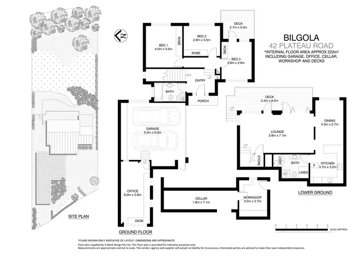 Floorplan of Homely house listing, 42 Plateau Road, Bilgola NSW 2107
