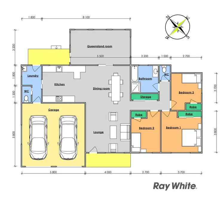 Floorplan of Homely house listing, 21 Burrawong Crescent, Taree NSW 2430