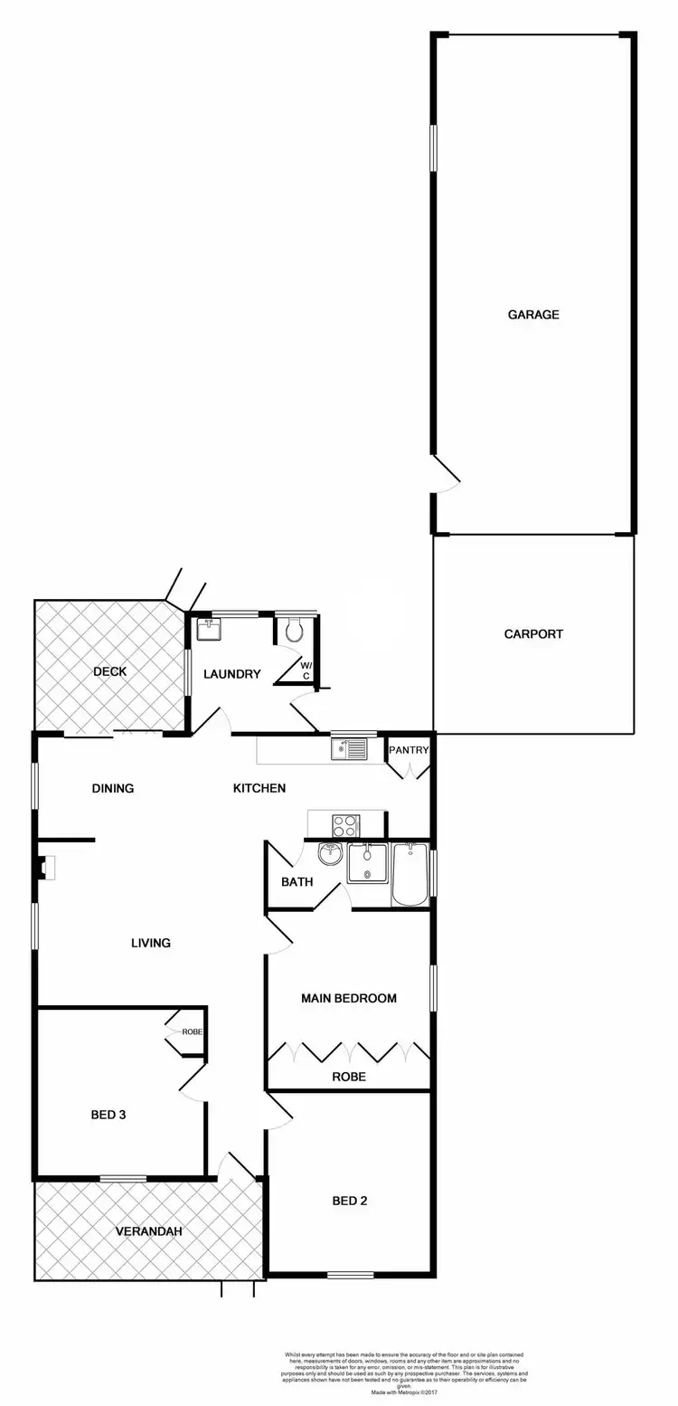 Floorplan of Homely house listing, 11 Lawson Street, Beresfield NSW 2322