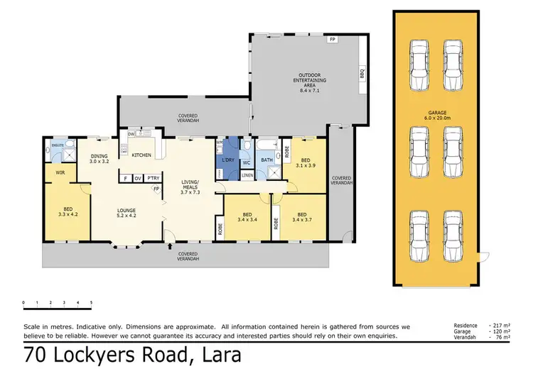 Floorplan of Homely house listing, 70 Lockyers Road, Lara VIC 3212