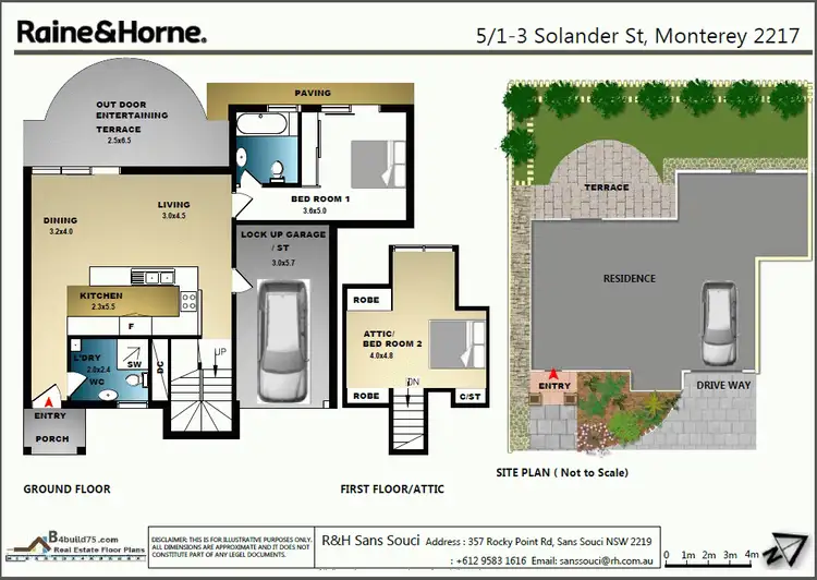 Floorplan of Homely villa listing, 5/1-3 Solander Street, Monterey NSW 2217