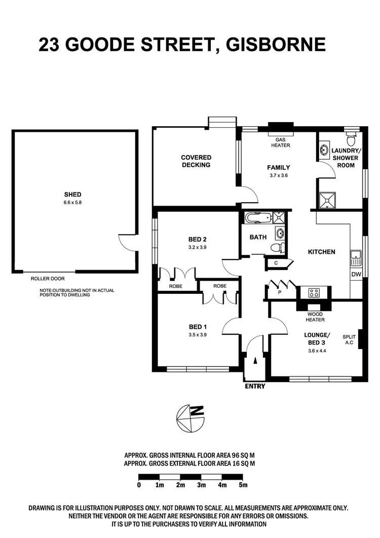 Floorplan of Homely house listing, 23 Goode Street, Gisborne VIC 3437