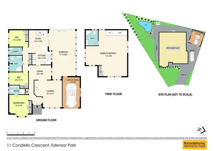 Floorplan of Homely house listing, 11 Condello Crescent, Edensor Park NSW 2176
