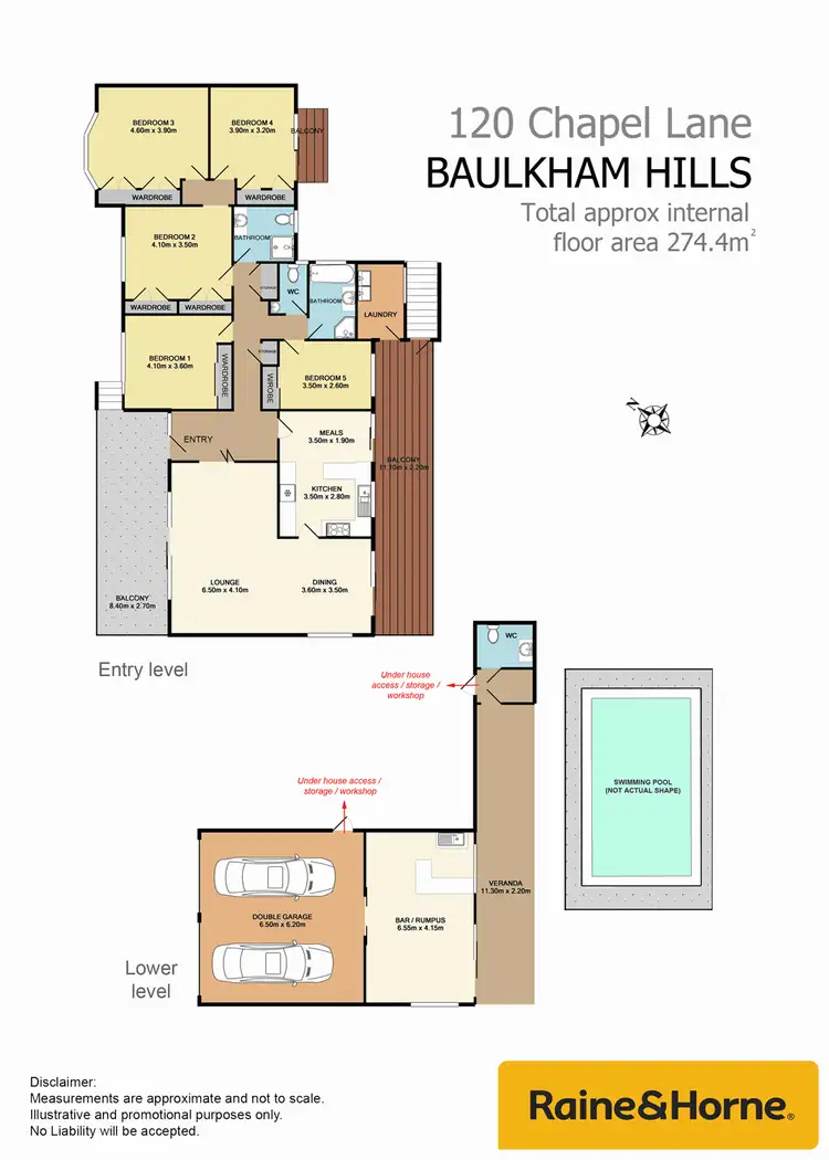 Floorplan of Homely house listing, 120 Chapel Lane, Baulkham Hills NSW 2153