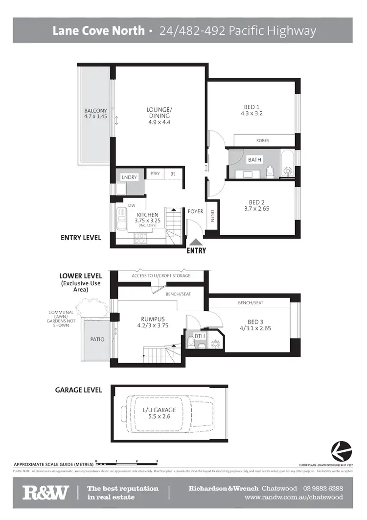 Floorplan of Homely apartment listing, 24/482 Pacific Highway, Lane Cove North NSW 2066