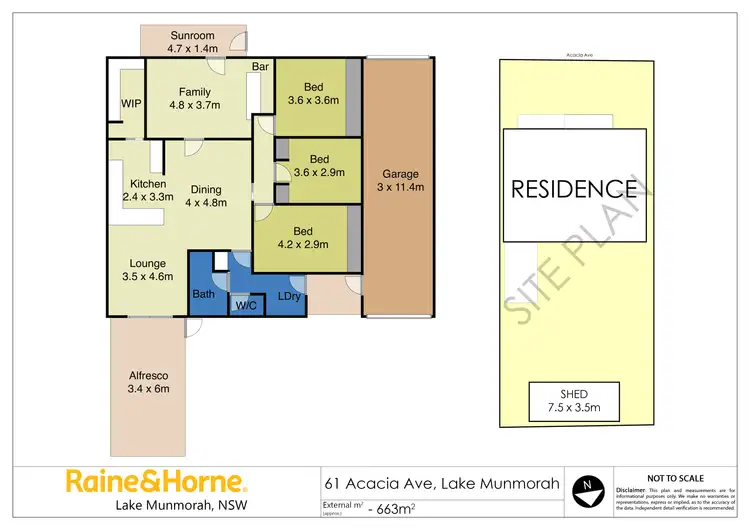Floorplan of Homely house listing, 61 Acacia Avenue, Lake Munmorah NSW 2259