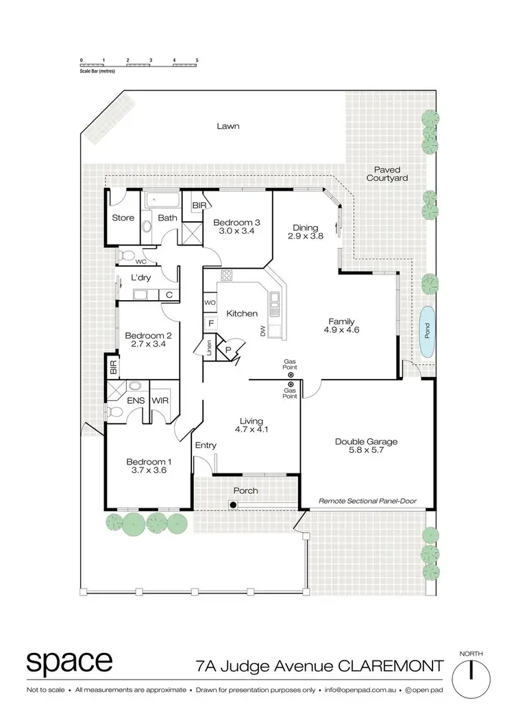 Floorplan of Homely house listing, 7A Judge Avenue, Claremont WA 6010