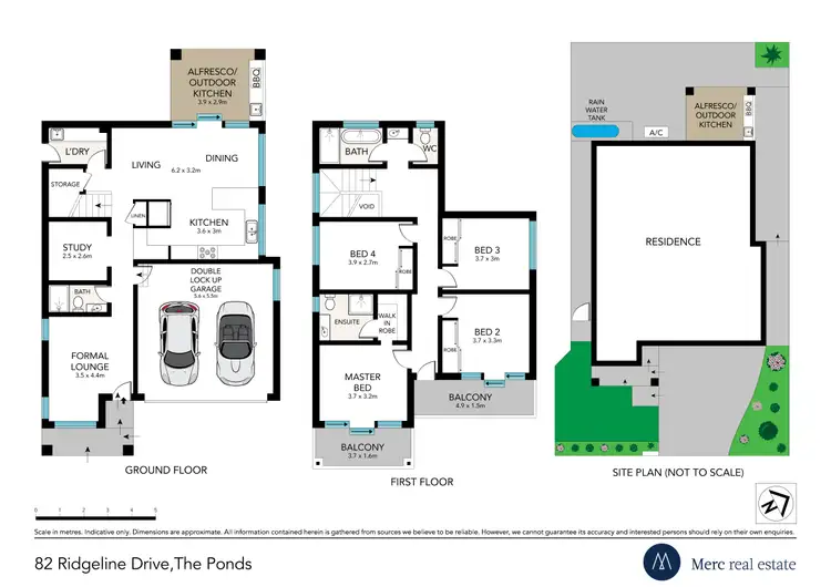 Floorplan of Homely house listing, 82 Ridgeline Drive, The Ponds NSW 2769