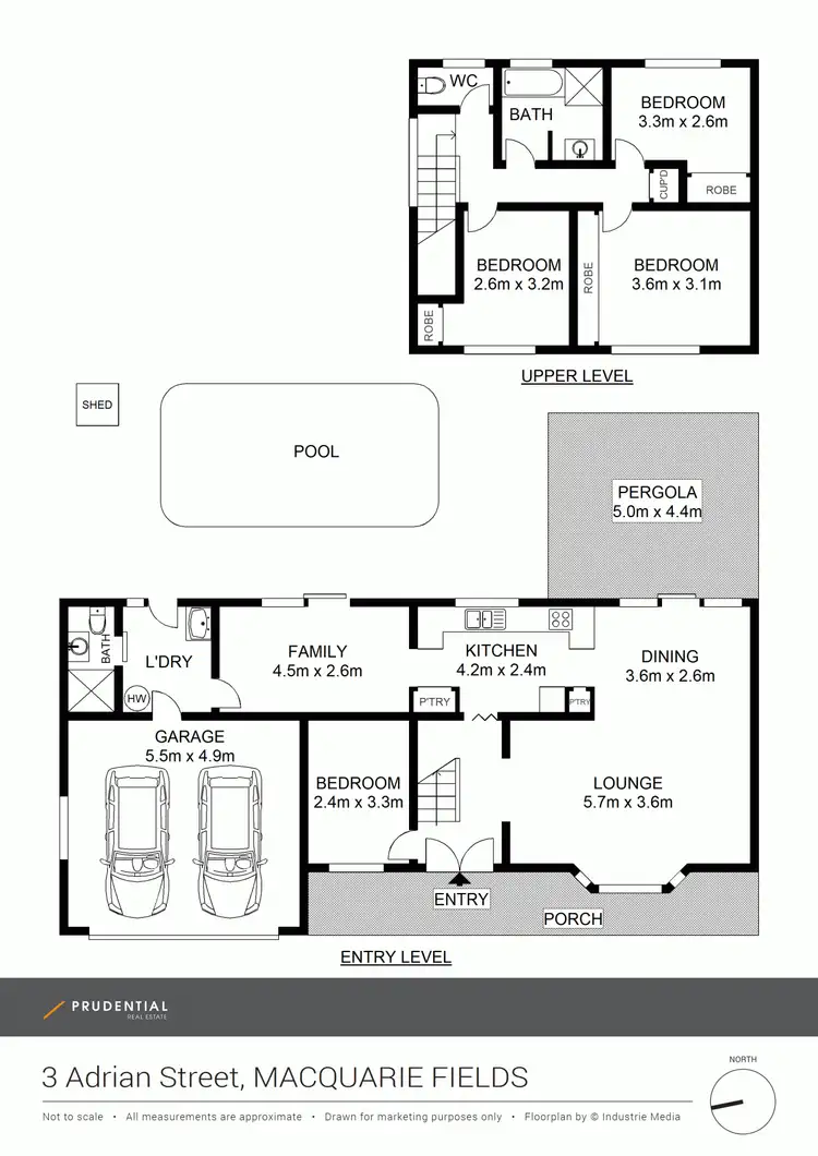 Floorplan of Homely house listing, 3 Adrian Street, Macquarie Fields NSW 2564