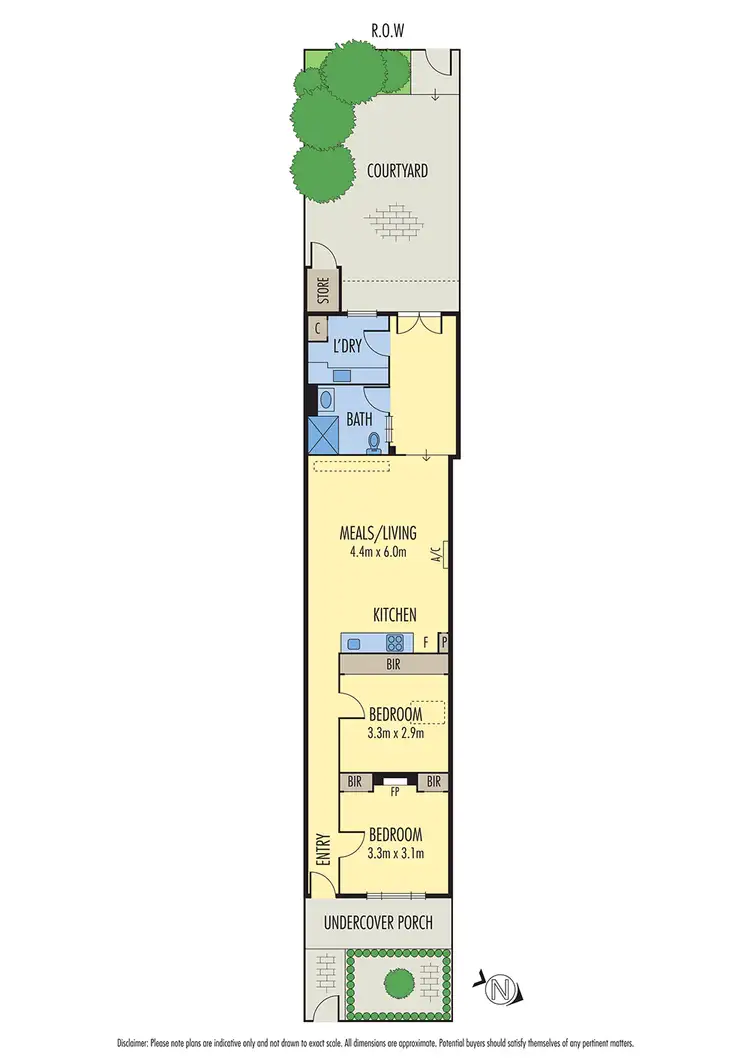 Floorplan of Homely house listing, 364 Montague Street, Albert Park VIC 3206