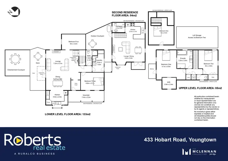 Floorplan of Homely house listing, 433 Hobart Rd, Youngtown TAS 7249