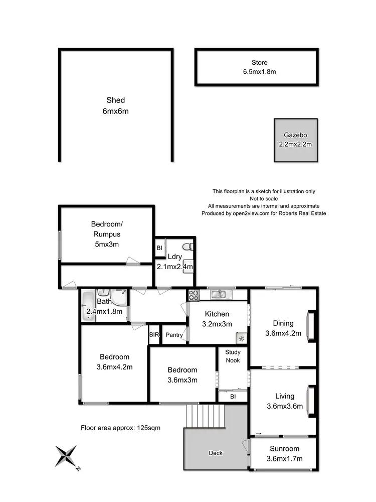 Floorplan of Homely house listing, 247 Native Corners Road, Campania TAS 7026