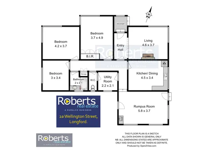 Floorplan of Homely other listing, 2A Wellington Street, Longford TAS 7301