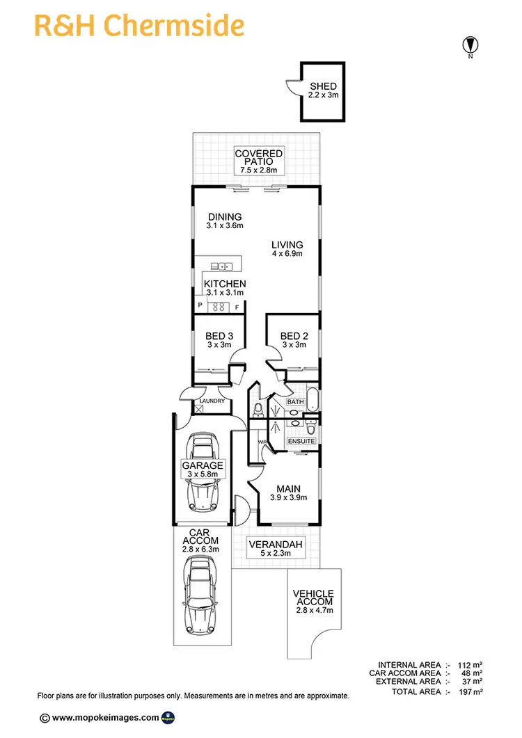 Floorplan of Homely house listing, 16 Allan Street, Kedron QLD 4031