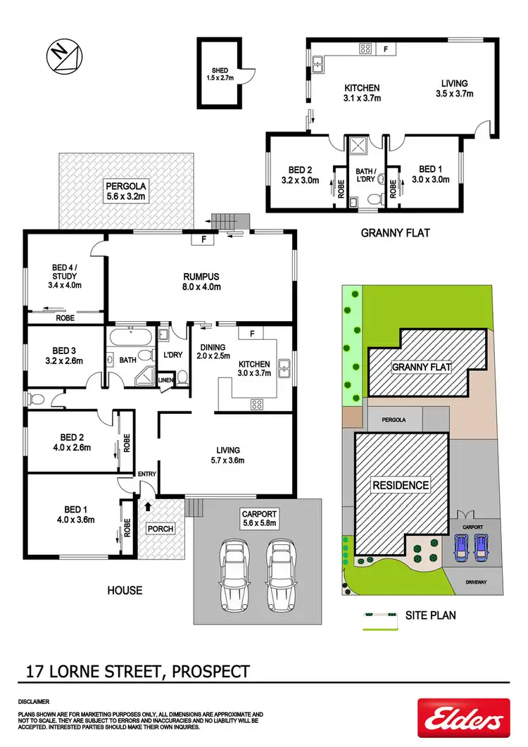 Floorplan of Homely house listing, 17 Lorne Street, Prospect NSW 2148