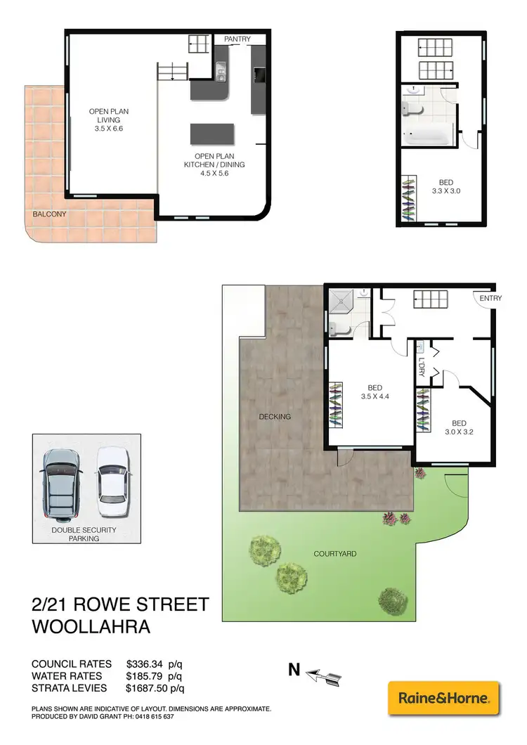 Floorplan of Homely apartment listing, 2/21 Rowe Street, Woollahra NSW 2025