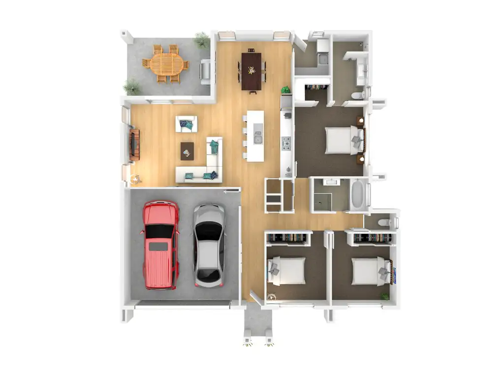 Floorplan of Homely house listing, 1/18 Watson Boulevard, Lloyd NSW 2650