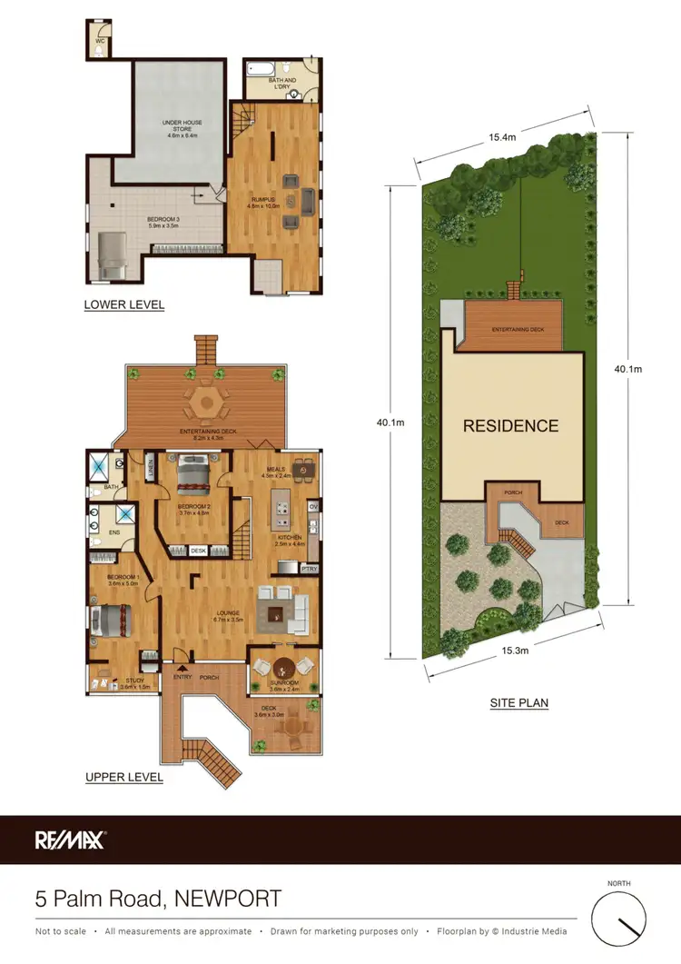 Floorplan of Homely house listing, 5 Palm Road, Newport NSW 2106