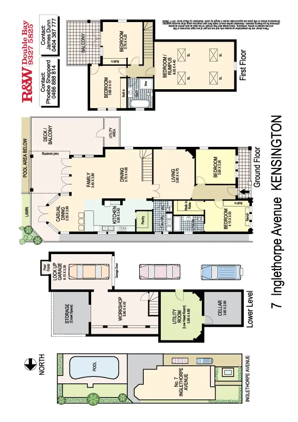 Floorplan of Homely house listing, 7 Inglethorpe Avenue, Kensington NSW 2033