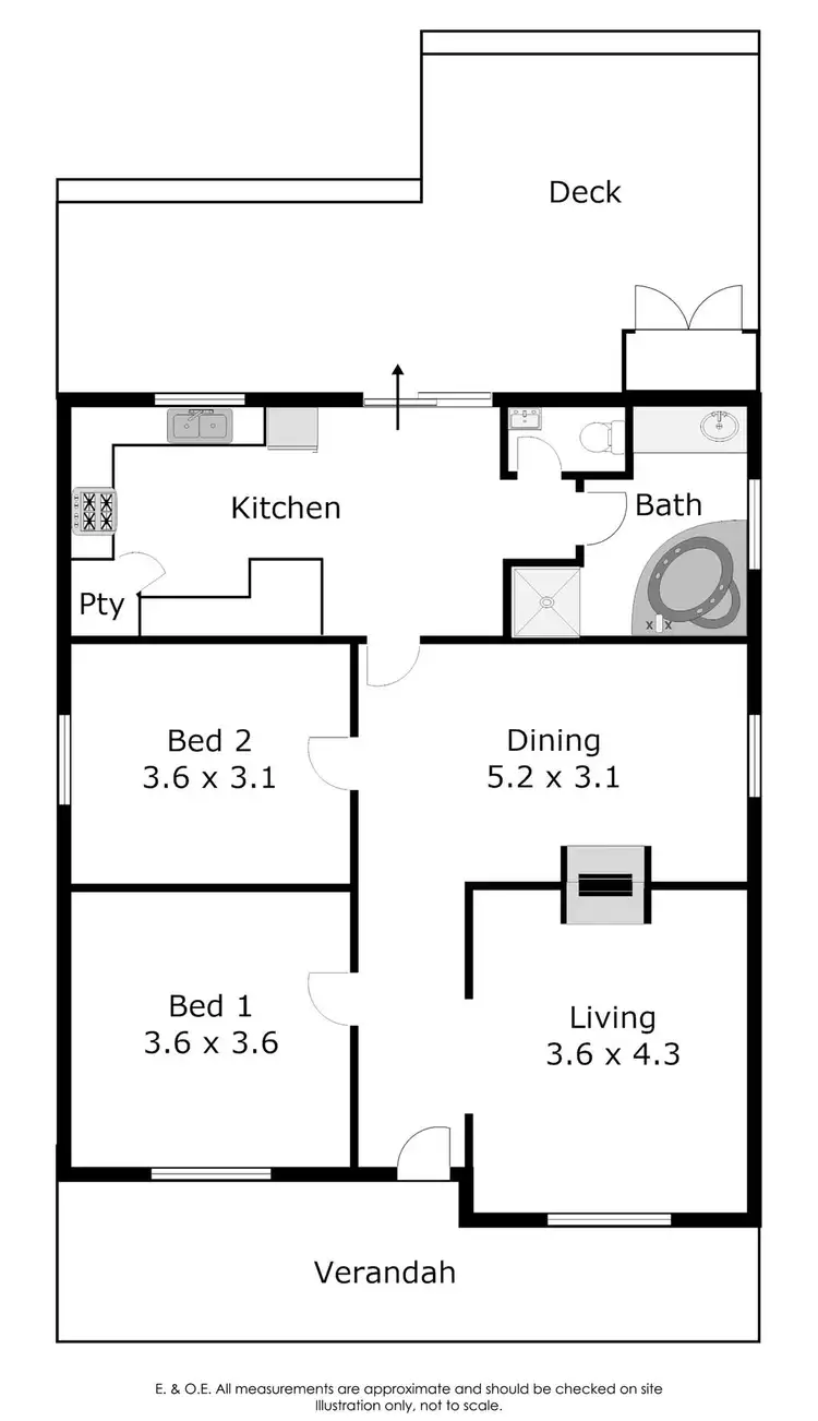 Floorplan of Homely house listing, 230 Berwick Street, Victoria Park WA 6100
