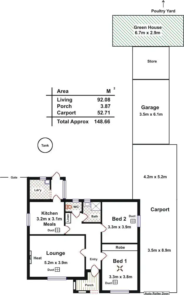 Floorplan of Homely house listing, 7 Third Street, Gawler South SA 5118