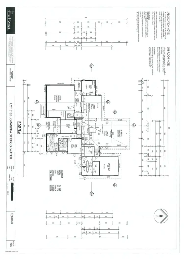 Floorplan of Homely house listing, 13 Lomandra Court, Brookwater QLD 4300
