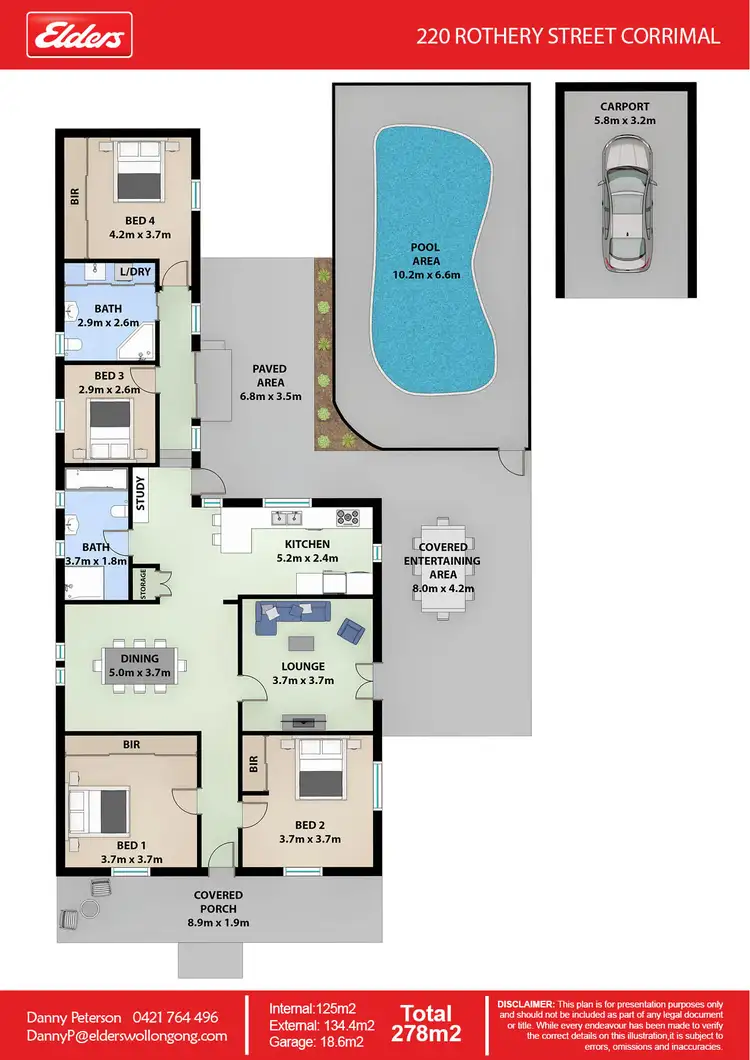 Floorplan of Homely house listing, 220 Rothery Street, Corrimal NSW 2518