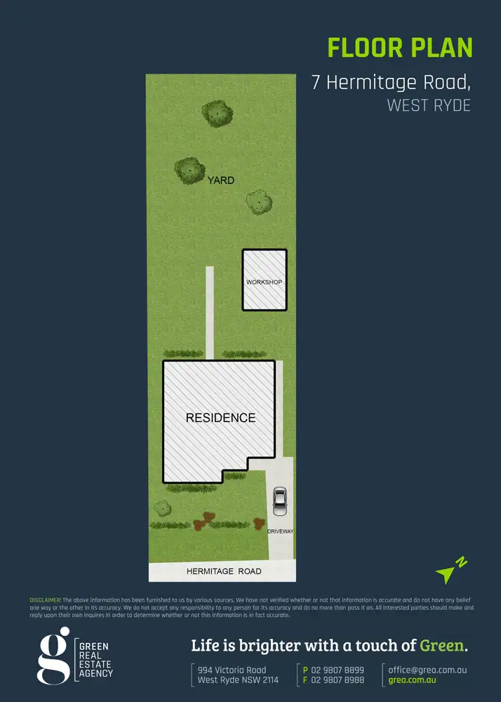 Floorplan of Homely house listing, 7 Hermitage Road, West Ryde NSW 2114