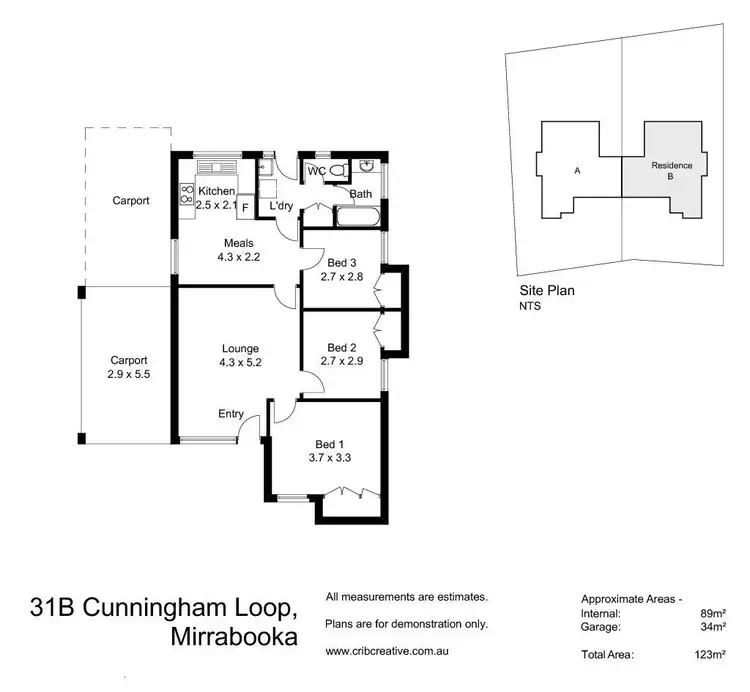 Floorplan of Homely house listing, 31b Cunningham Loop, Mirrabooka WA 6061