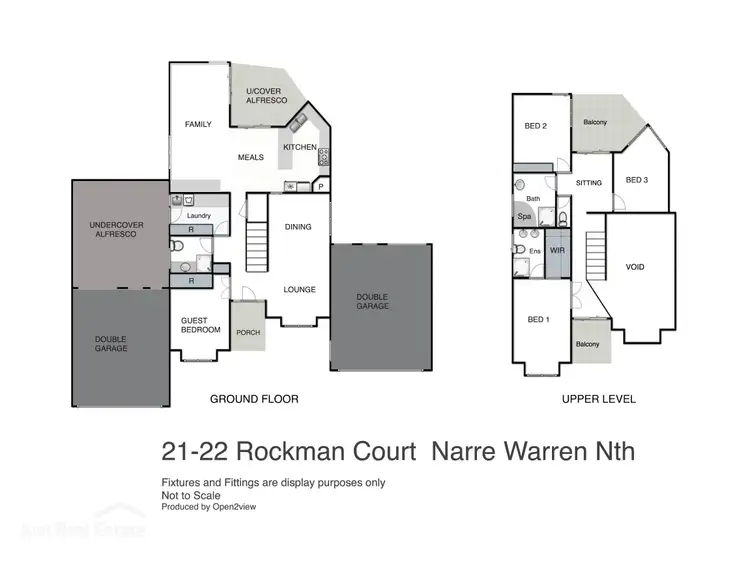 Floorplan of Homely house listing, 21-22 Rockman Court, Narre Warren North VIC 3804