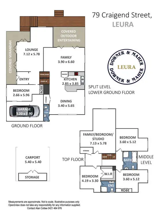 Floorplan of Homely house listing, 79 Craigend Street, Leura NSW 2780
