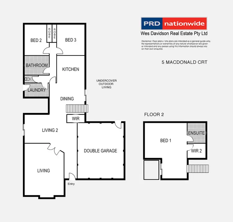 Floorplan of Homely townhouse listing, 5 MacDonald Court, Horsham VIC 3400