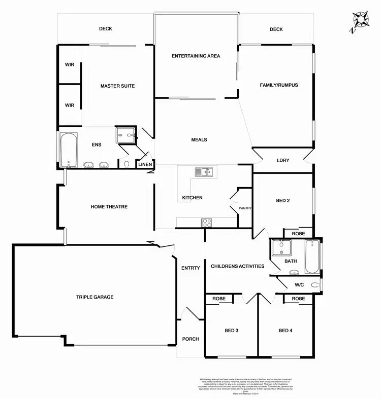 Floorplan of Homely house listing, 85 Canterbury Drive, Raworth NSW 2321