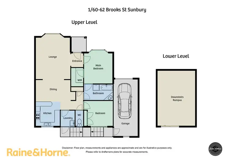 Floorplan of Homely house listing, 1/60-62 Brook Street, Sunbury VIC 3429