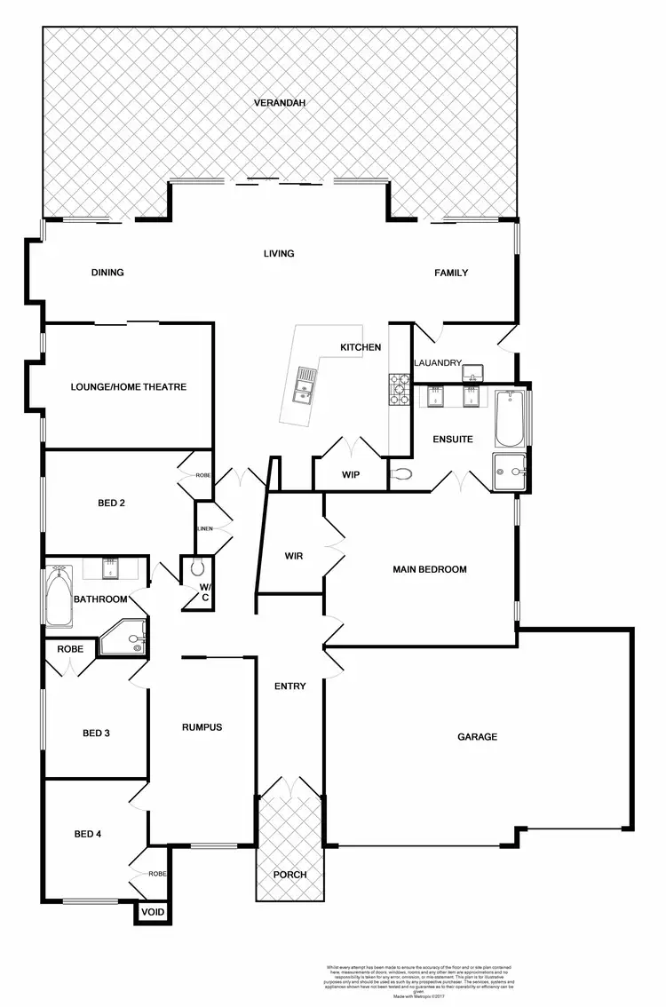 Floorplan of Homely house listing, 91 Canterbury Drive, Raworth NSW 2321