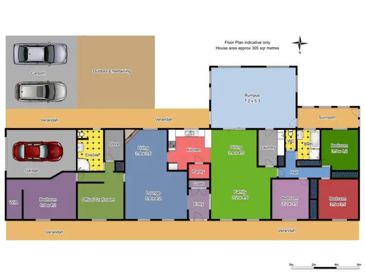 Floorplan of Homely house listing, 23 Windera Drive, Orange NSW 2800