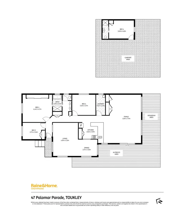 Floorplan of Homely house listing, 47 Palomar Parade, Toukley NSW 2263