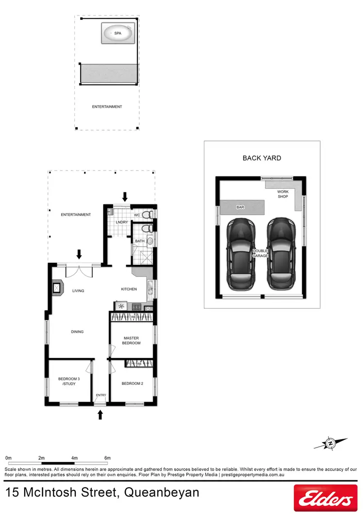 Floorplan of Homely house listing, 15 McIntosh Street, Queanbeyan NSW 2620
