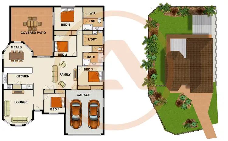Floorplan of Homely house listing, 11 Mahogany Place, Forest Lake QLD 4078