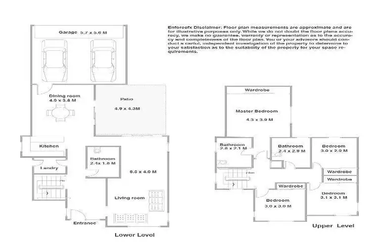 Floorplan of Homely house listing, 3 Northampton Drive, Glenfield NSW 2167
