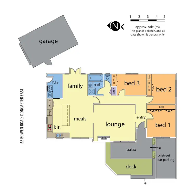Floorplan of Homely house listing, 65 Bowen Road, Doncaster East VIC 3109