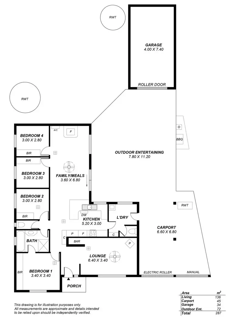 Floorplan of Homely house listing, 13 Coorumbena Crescent, Morphett Vale SA 5162