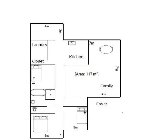 Floorplan of Homely house listing, 89 Dalton Street, Parkes NSW 2870