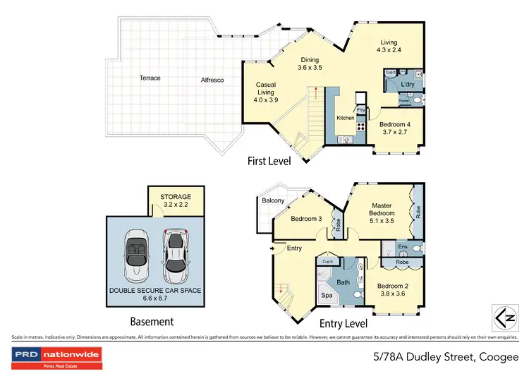 Floorplan of Homely unit listing, 5/78a Dudley Street, Coogee NSW 2034
