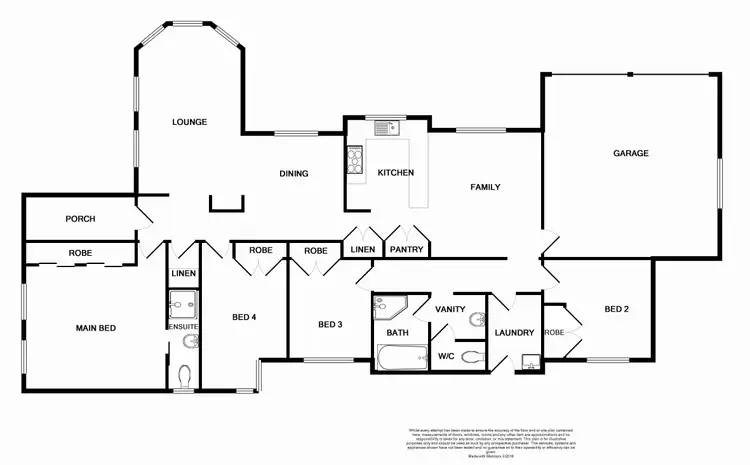 Floorplan of Homely house listing, 9 Norwich Avenue, Raworth NSW 2321