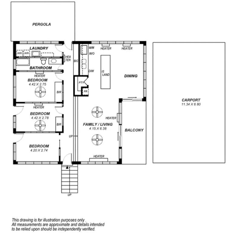 Floorplan of Homely house listing, 9 Pam Street, Beaumont SA 5066