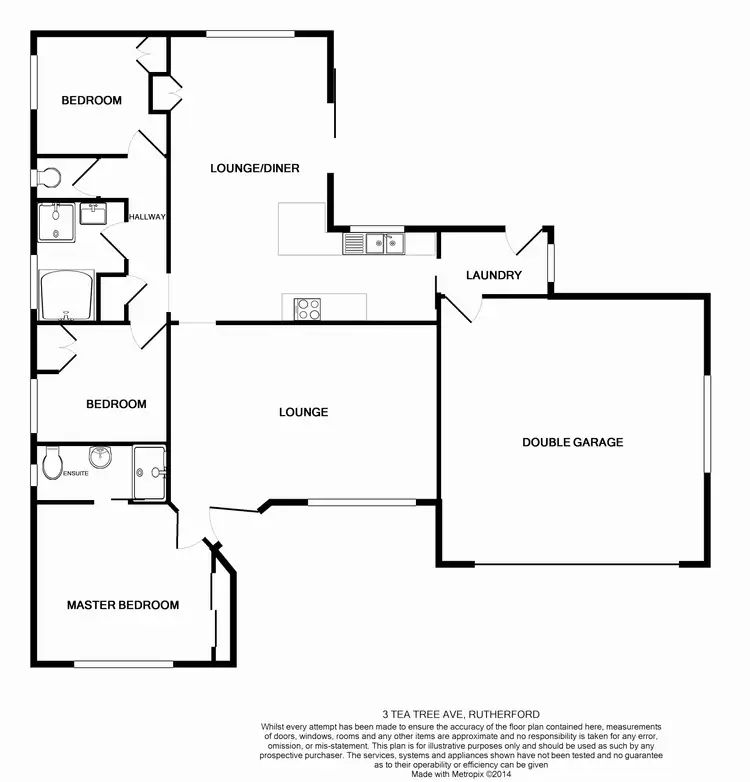 Floorplan of Homely house listing, 3 Tea Tree Avenue, Aberglasslyn NSW 2320
