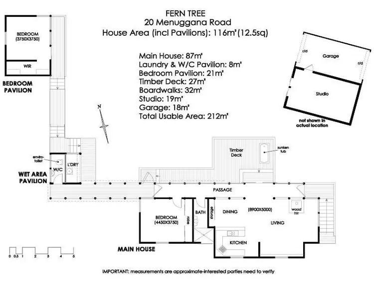 Floorplan of Homely house listing, 20 Menuggana Road, Fern Tree TAS 7054