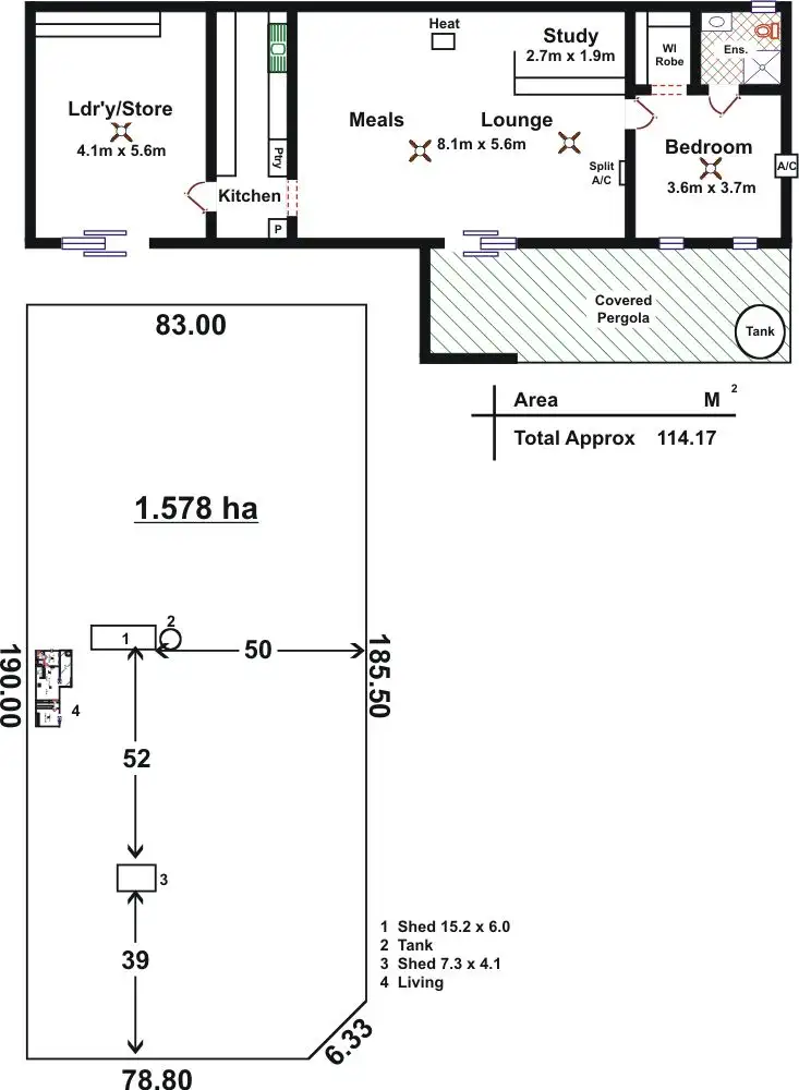 Floorplan of Homely land listing, Lot 11 Clancy Road, Gawler Belt SA 5118
